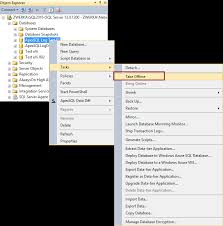 recover a sql server database using