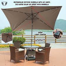 Malachi Rectangular Outdoor Umbrella