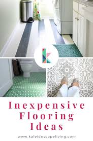 11 unique hardwood floor designs and ideas for your home. Gorgeous But Cheap Flooring Ideas Kaleidoscope Living