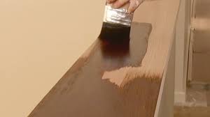 How To Stain Wood How To Apply Wood Stain And Get An Even Finish Using Brush Or Rag Technique
