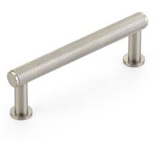 center knurled cabinet pull