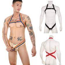 Men Full Body Chest Harness Belts Lingerie Gay Fetish Underwear Clubwear  Costume | eBay