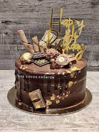 Truffle Cake Design For Birthday gambar png