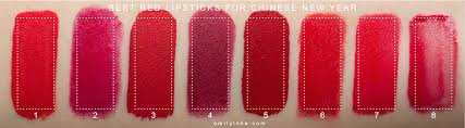 best red lipsticks for chinese new year