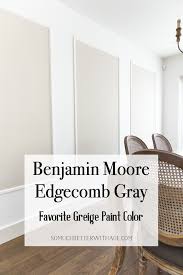 Edgecomb Gray By Benjamin Moore My