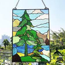 Stained Glass Tree Panel Singapore