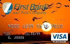 Maybe you would like to learn more about one of these? Credit Cards First Bank And Trust
