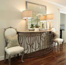 Wrought Iron Console Tables Sofa