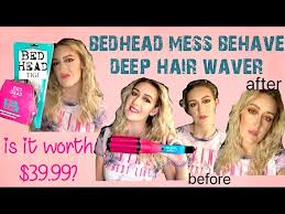 Bed Head Mess Behave Deep Hair Waver