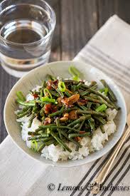 stir fried string beans chinese long