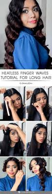 This is a look that oozes glamor, class, and style. Inspiring Styling Ideas And Tutorials To Wear Finger Waves Perfectly