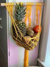 Macrame Hanging Fruit Basket