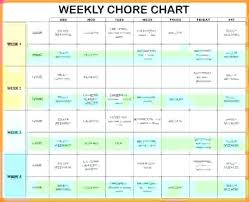 House Chore List Roommate Chore Chart Chore List Chore