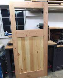 how to make a shed door tree farm
