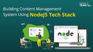 build cms using nodejs tech stack