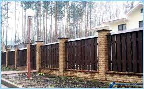 Дървени огради със зидана основа / 429. Napravete Sami Drvena Ograda V Stranata Snimka Risunki