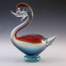 Murano Vintage Red Blue Sommerso