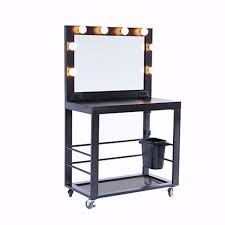 castex als makeup table black