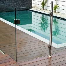Stylish Pool Glass Railings And Fencing