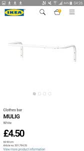 5 3/4 inches depth (shown) or 6 1/2. 4 50 60 90cm Small Hanging Rail Great For Extra Rail For Hanging Clothes In Smaller Wardrobes Where You Can Convert Under Stairs Hanging Rail Dressing Room