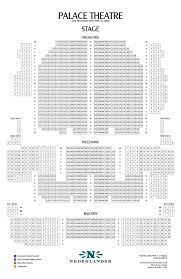 palace theatre seating chart