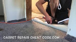 how to seam carpet in a doorway you