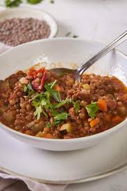 sausage and lentil soup recipe