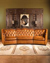 branson tufted leather sofa fine