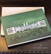 the manila hotel coffee table book