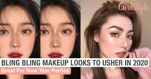 party makeup looks to usher in 2020