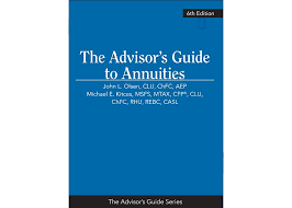 the advisor s guide to annuities 6th