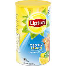 lipton lemon iced tea mix tea at