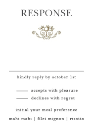 Rsvp On Cards Wedding Rsvp Cards Match Your Color Style Free Basic