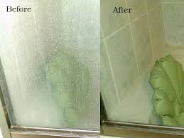 simple shower and tub cleaner clean