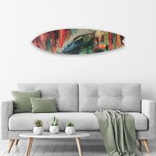 Wooden Surfboard Decorative