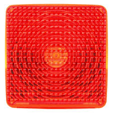 Details About Truck Lite 8938 Square Signal Stat Replacement Lens For Pedestal Lights