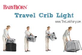 babybjorn travel crib light review