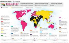 Worldwide Pride Parade Charts Lgbt Infographic
