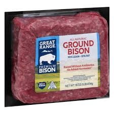 great range 90 lean ground bison
