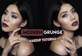 how to modern grunge makeup tutorial