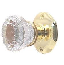 glass door knobs dummy mount for french