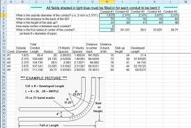 Emt Pipe Bending Chart Best Picture Of Chart Anyimage Org