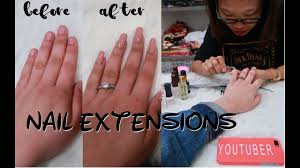 gel acrylic extensions process s