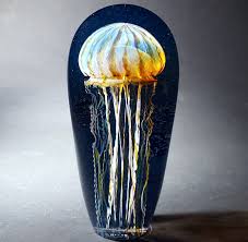 Gorgeous Glass Jellyfish Sculptures By