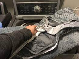 wash or dry clean a weighted blanket