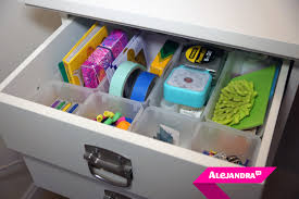 desk drawer organization on a budget