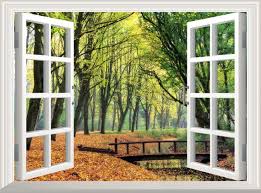 Forest Wall Decal Wall Sticker 3d Fake
