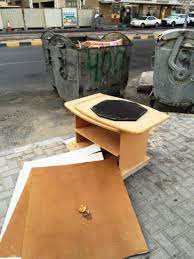 don t dump unused furniture outside