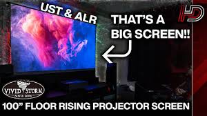 ust alr projector screen unboxing