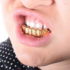 24k rose gold plated grillz. Amazon Com 24k Plated Gold Grillz For Men And Women Mouth Top Bottom Hip Hop Teeth Grills 2 Extra Molding Bars 1 Microfiber Cloth Jewelry